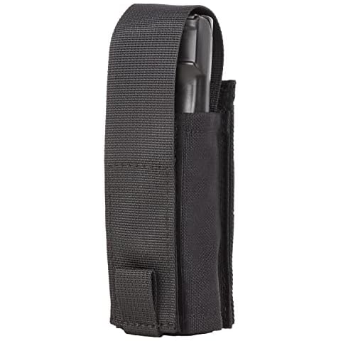 CAT Outdoors MK3 Pepper Spray Holster MOLLE - Adjustable Nylon Mace/MK4 OC Spray Holster for Duty Belt - Tactical Pepper Spray Holder - MOLLE OC Spray Pouch (Black) Cover