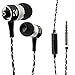 Kicker EB54 Wired Earbuds with Microphone | Great Gaming Earphones for PC, iOS & Android | Noise Cancelling Earbuds Wired with 3.5mm Plug | 53.15-Inch Cable with in-Line Mic and Control Button