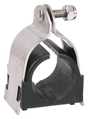 ZSI 009NS012 Stainless Cushion Clamp, 1/4in Pipe