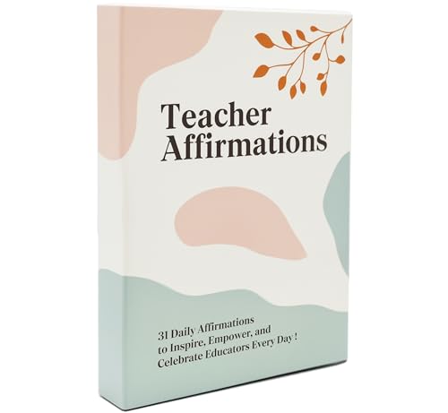 Teacher Appreciation Gifts, Teachers Affirmation...