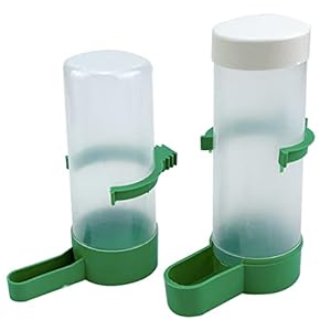 Bird Water Drinker Automatic Fountain Drinker Pet Feeder Practical Plastic for Birds Parrots Cage Accessories, Bird Water Bottle