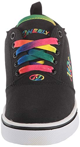 Heelys Girl's Pro 20 (He100771) Wheeled Heel Shoe, Black Rainbow, 4 UK