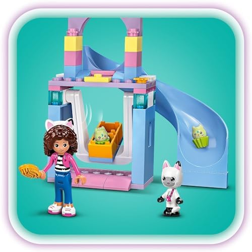 LEGO 4+ Gabby’s Dollhouse Gabby’nin Kedicik Bakım Odası 10796-4 Yaş ve Üzeri Çocuklar için Yaratıcı Oyuncak Yapım Seti (165 Parça) - Görsel 5