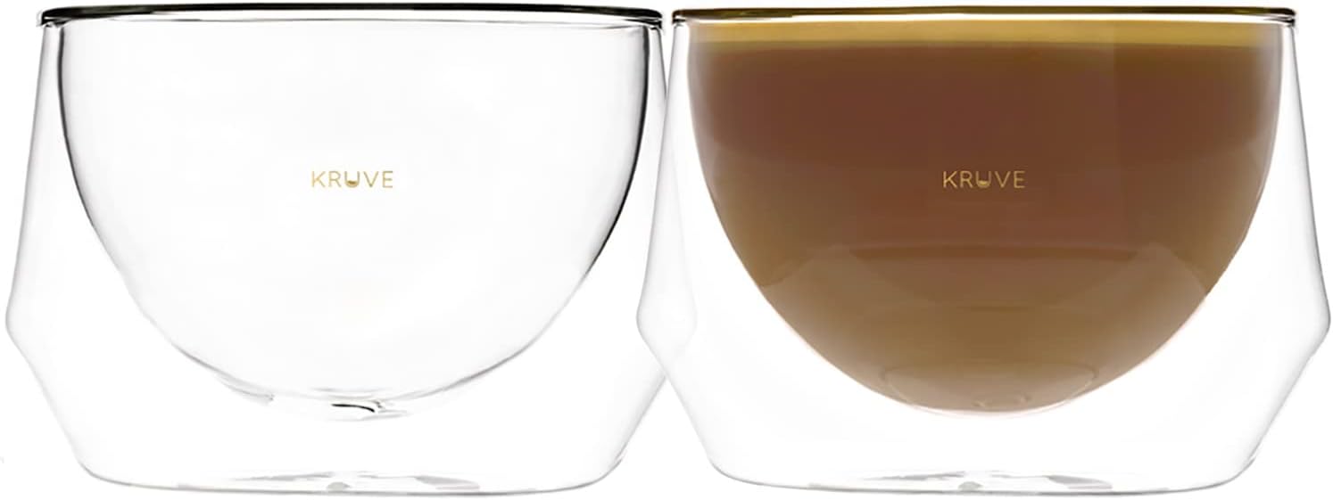 KRUVE Imagine Handmade Double Wall Milk Tumbler 300ml Latte-Plus
