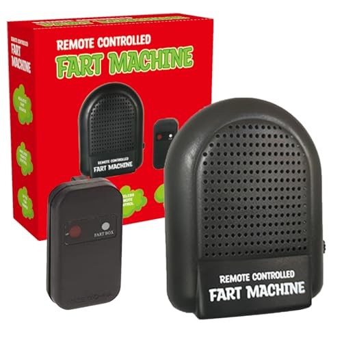 Fart Machine with Remote, Pocket Size Remote Controlled Fart Machie Farting Toy with Realistic Sounds