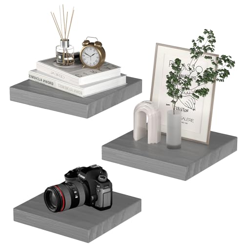 PopiShelves Small Floating Shelves for Wall - 9 Inch Mini