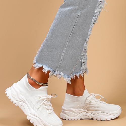 Nurse Babe Shoes Ortho Pro Shoes for Women Ladies Chunky Sneakers Solid Color Tennis Shoe Lightweight Casual Mid Top Sneakers Comfortable Walking Sneaker Soft Sole Mesh Footwear3