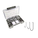 Fly Fishing Hook Fly Tying Hook Dry Wet Barbless Nymph Flies Curved Czech Scud Shrimp Pupa Jig Freshwater Fly Hooks Fixes Size Combo High Carbon Competition Fly Box (Nmyph & Stream Hooks Qty 240)