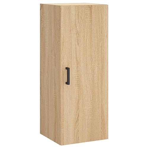 vidaXL Armario de Pared Roble Sonoma 34,5x34x90 cm