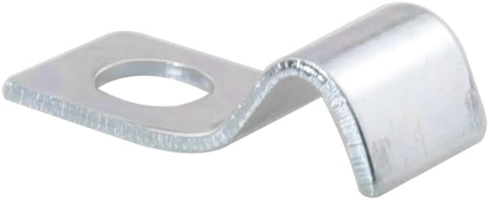 50PCS 1/4 Inch Compact Spiral U Shaped Cable Clamp Pipe Coupling Clip Metal Saddle Clamp Electronics Accessories Supplies image 5