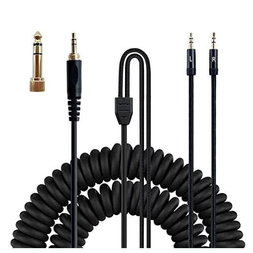 Haodasi Ersättningslindad Kabel Kompatibel med Hifiman HE400S/HE-400I/HE-400i(2.5mm Plug Version)/HE560/HE-350/HE1000/HE1000 V2 Hörlurar, ljuduppgraderingssladd