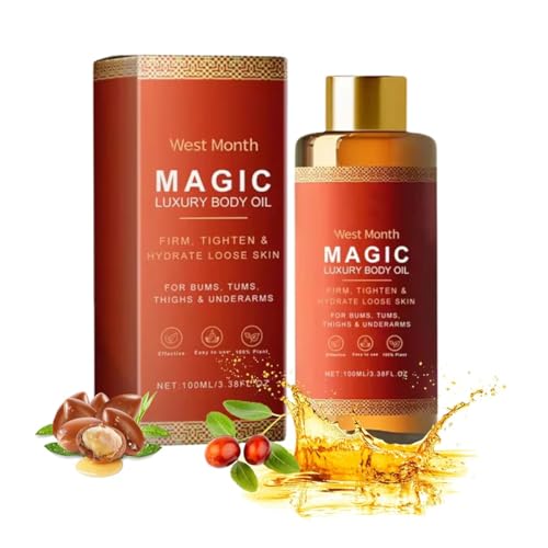 EIHI 1 Pezzi di olio per il corpo, con ingredienti naturali, bellezza dell'olio, per secca, linee, cedimenti della pelle, olio per la cura da 100 ml