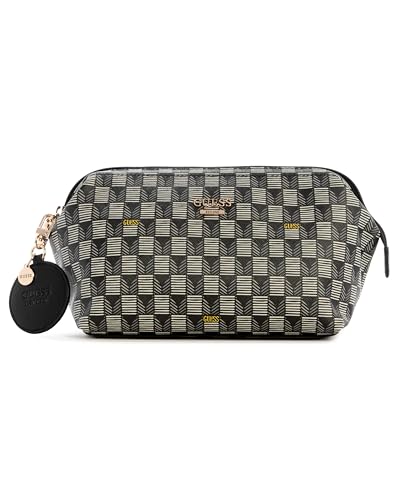 GUESS G-Wave Medium, Black Logo, Pouch-8 Inches