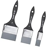 Assorted Brushes Set: Falling in Art brush set contains 3pcs flat-shaped brushes in 1-inch, 2-inch, and 3-inch widths, great for color mixing and painting various patterns. They will meet your painting needs and preferences, so you can make detailed ...