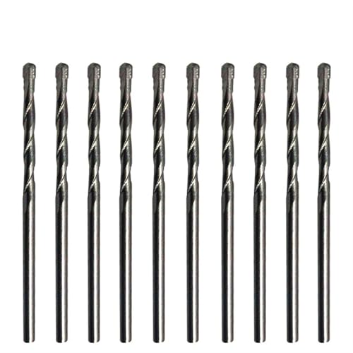 1/5Pcs Concrete Masonry Drill Bits Set 3/4/5/6/8/10/12/14/16mm Ceramic Tile Brick Cement Rock Carbide Tipped Drill Bit(4mm(10PCS