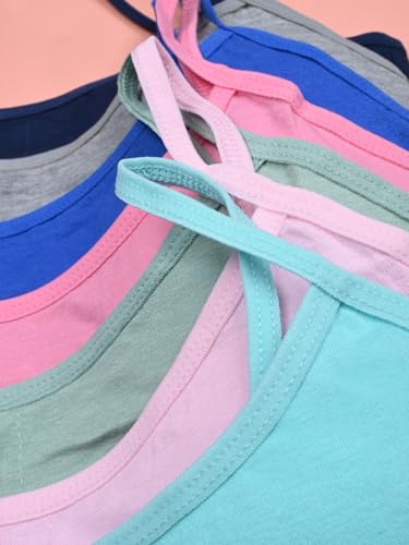 Teen Girls Cotton Underwear Comfortable And Breathable Panties Solid Color Panties For 8-11 Years4