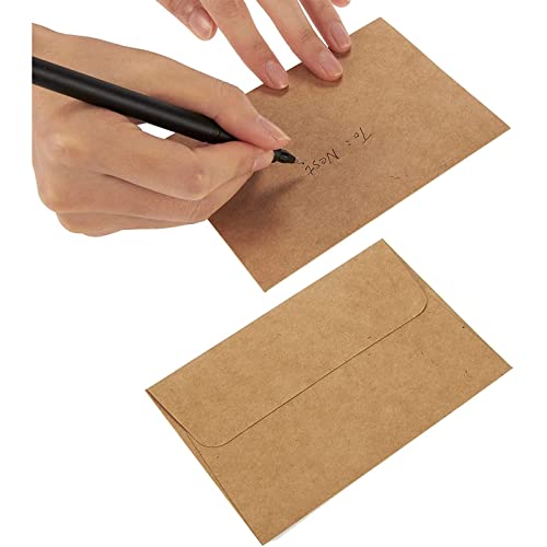 Juvale A1 Kraft Envelopes 3X5 Inches 100 Pack #TOP4