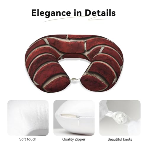 Almohada de viaje espuma viscoelástica tamaño estándar miniatura 4