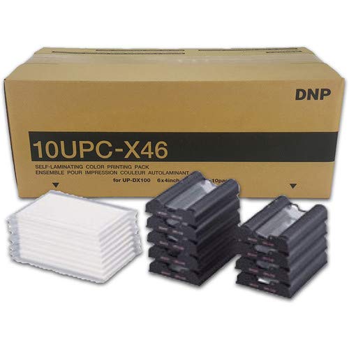 DNP 10UPC-X46 4" x 6" Self-Laminating Color Print Pack For Sony UP-DX100