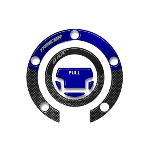 Autocollant Réservoir Gaz Moto pour Tracer 900 2018-2020 Protection Caoutchouc Noir
