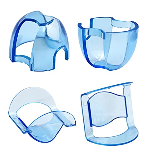 Aiocoid Dental Bite Blocks Mouth Opener Lip Cheek Retractor For Dentist Teeth Whitening Mouth Widene Front Teeth And Posterior Teeth Two Types(20 Pieces Blue) #TOP6
