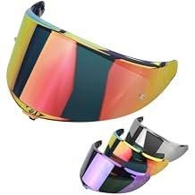 K6 Visor K6 K6s Helmetr Face Shield K6s Helmet Visor Replacement K6 Tinted Helmet Visor Gold Red