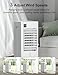 AIRTHRYL Smart Portable Air Conditioners, Removable Water Tank, 120°Oscillating Fan Pearl White