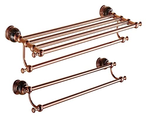 Barre de serviette de bain double capacité séchage rapide style antique