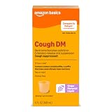 Amazon Basics 12 Hour Cough DM Syrup, Extended-Release Dextromethorphan, Grape Flavor Liquid Medicine, 5 fl oz...