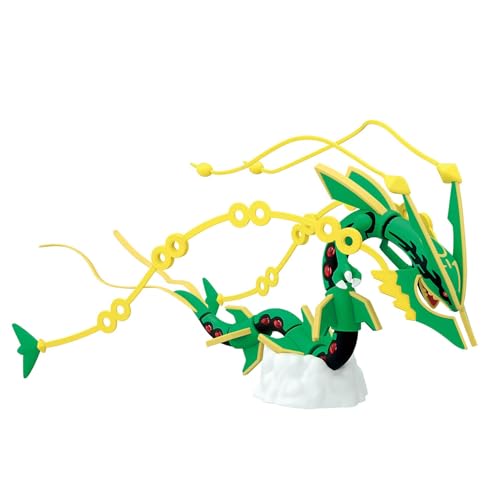 BANDAI SPIRITS Pokemon Plamo Collection 61 Select Series Mega Rayquaza Color-Coded Plastic Model by BANDAI SPIRITS - Used condition - US$34.28