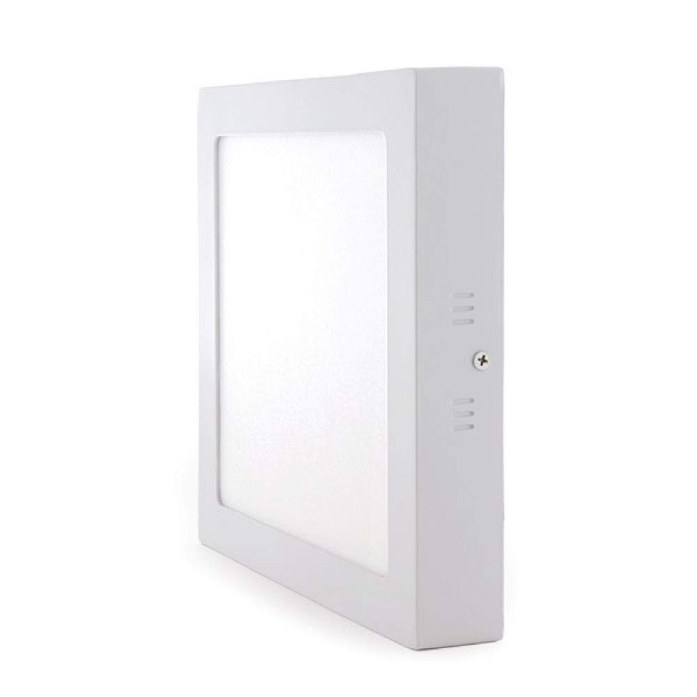 Plafón LED 12W 800Lm 6000ºK Cuadrado 40.000H [GR-MZMD02-12W-CW] | Greenice