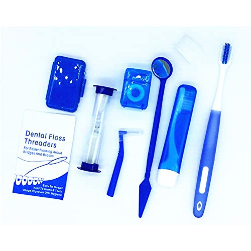 Laboratorio Dental Ortodoncia Higiene Oral Dientes Cuidado de los Dientes Alineador Espejo Flosser Cepillo de Dientes Kit de Cepillo Interdental