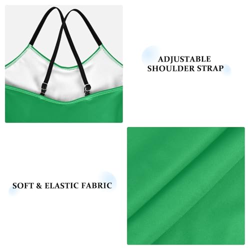 Pigsaly Girls One Piece Swimsuits Dark Green Kids Cross Back Swimwear Toddler Beach Sport Bathing Suit 3T3