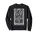 The Hanged Man Carte de tarot pour Halloween Motif sorcière gothique Sweatshirt