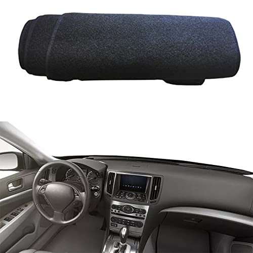 Housse de tableau de bord anti-reflet pour Infiniti Q40 2015 - 2