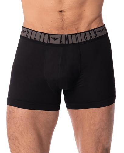 AMERICAN HEAVEN Men's Trunks | Dry Body - Ultra Soft Performance Boxer Brief | Pack of 62