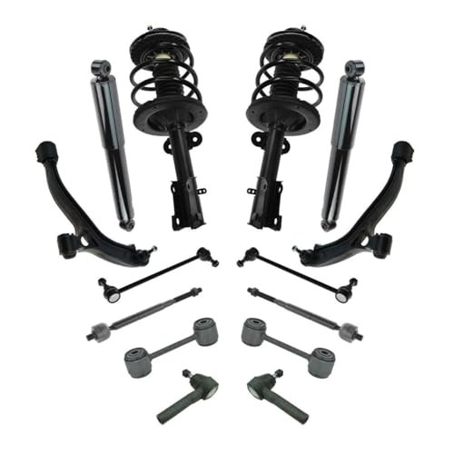 KQXAXSX Front and Rear Steering & Suspension Kit 14 Piece