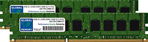 DDR3 1600MHz RAM 4Go pour stabiliser les cartes mères de serveur