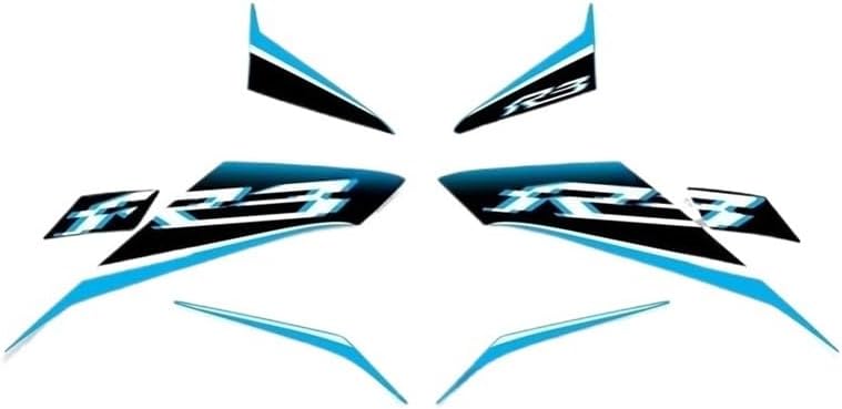 Tank Traction Pad for YZF R3 YZF-R3 2019 2020 2021 2022 Motorcycle Sticker Body Fuel Tank Fairing Windshield Decal Stickers