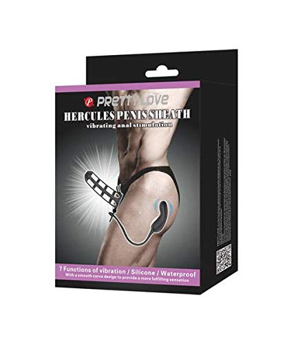 Preisvergleich Produktbild PRETTY LOVE - HERCULES FUNDA PENE CON ESTIMULADOR ANAL