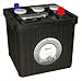 Produktbild Oldtimerbatterie 06611 - 6 Volt 66 Ah in original Hartgummioptik