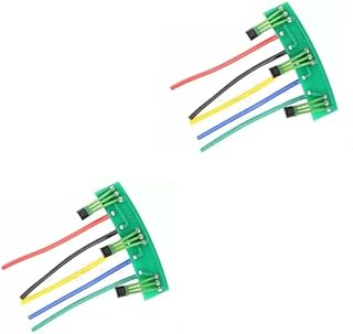 2Pcs E Bike Hall Sensor 2-Wheels Electric Vehicles Motor Hall Element Circuit Board 41F Motor Hall Plate Sensor 120 Degree with Wire