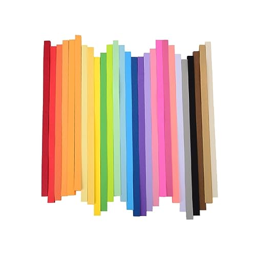 COHEALI 1080 Unidades Tiras De Estrela De Papel Tiras De Papel Estrela De Origami Tiras De Papel Par
