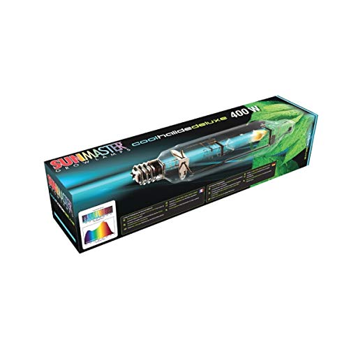 Sunmaster 400W Cool Deluxe Metal Halide Lamp/Bulb 7200K - Small Plants Cuttings