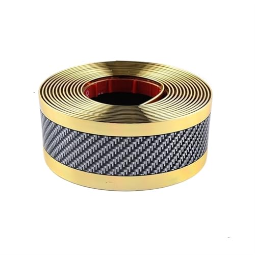 Bande anti-rayures voiture caoutchouc gold protection efficace seuil de porte 3cm