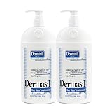 Dry Skin Body Moisturizing Lotion | Full Body Lotion & Face Protection for Soothing & Softens | Dermasil Labs Dermatologists Recommended Treatment Pump Cap Bottle (Dry Skin 14.5 OZ - Pack of 2)