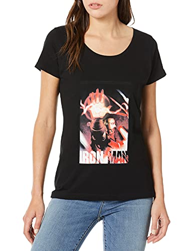 T-shirt Iron Man col dégagé pour femme Reach Marvel