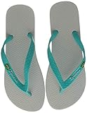 Ipanema Damen CLAS Brasil II Fem Zehentrenner, Grey/Blue, 39.5 EU Schmal