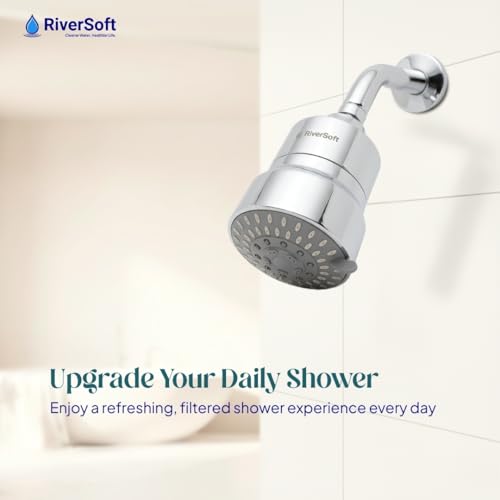 Image of RiverSoft Shower Filter for Hard Water with 5 Mode || for Hair & Skin Protection