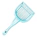 Cat Litter Scoop with Reinforced Comfort Handle by Weebo Pets (Turquoise)